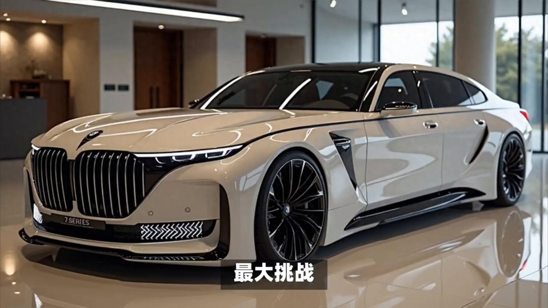 寶馬7系重新設計,顏值炸裂,這是不給邁巴赫留活路啊?
