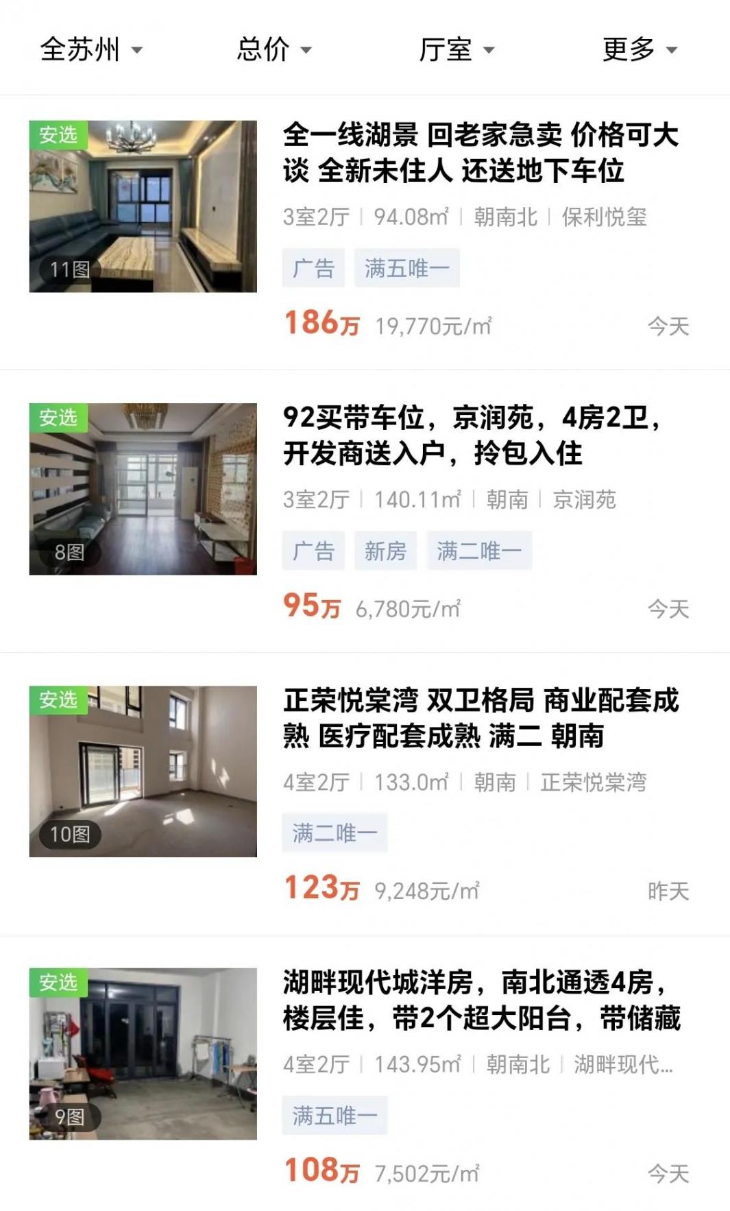 新規下,蘇州二手房的“寒”與“暖”