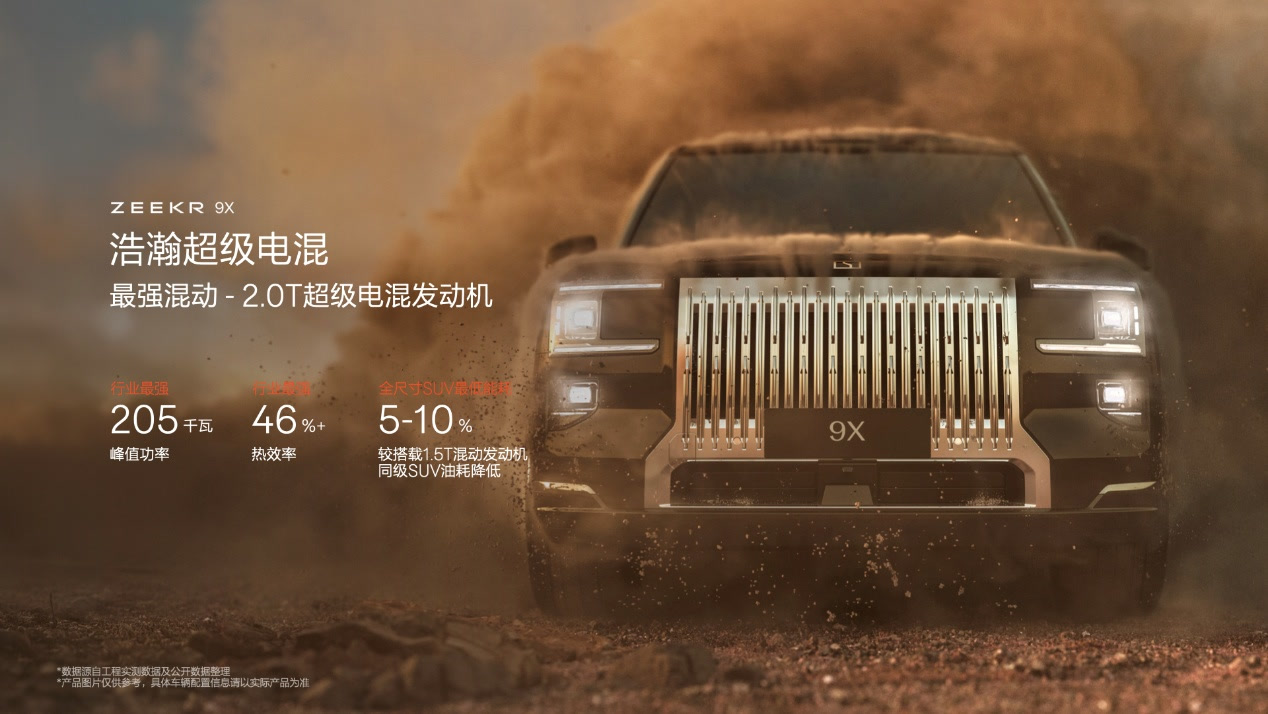 推高國產百萬級豪車“天花板” 極氪豪華SUV新旗艦9X全球首發